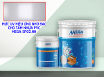 Mực UV hiệu ứng nhũ bạc cho tấm nhựa PVC MEGA–SP02.HH